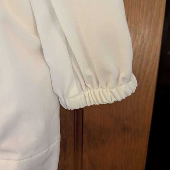 Chico's size 1, White Swing Jacket - Picture 10 of 16